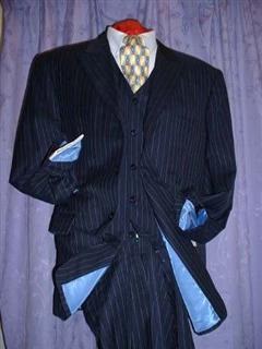 Custom made suit service, Click for details